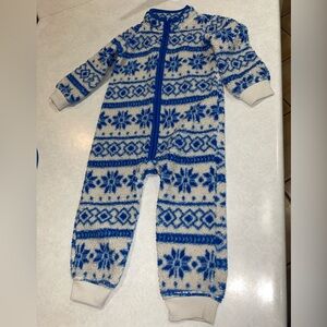 Carter’s Baby Fair Isle Fleece Jumpsuit